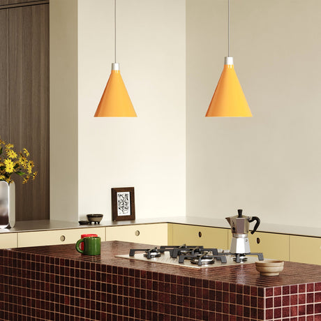 Tala Bower Pendant Light Small in Yellow