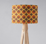 Shadowbright Dark Brown Retro 1970's Design Lampshade