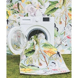 Eco-Washable Multicolour Rug Floral Design