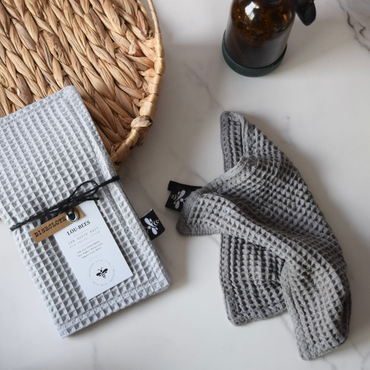 Lou-bees Grey Power Cloth