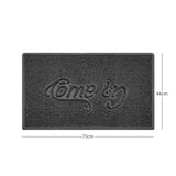 Nicoman "Come In" Grey Spaghetti Door Mat