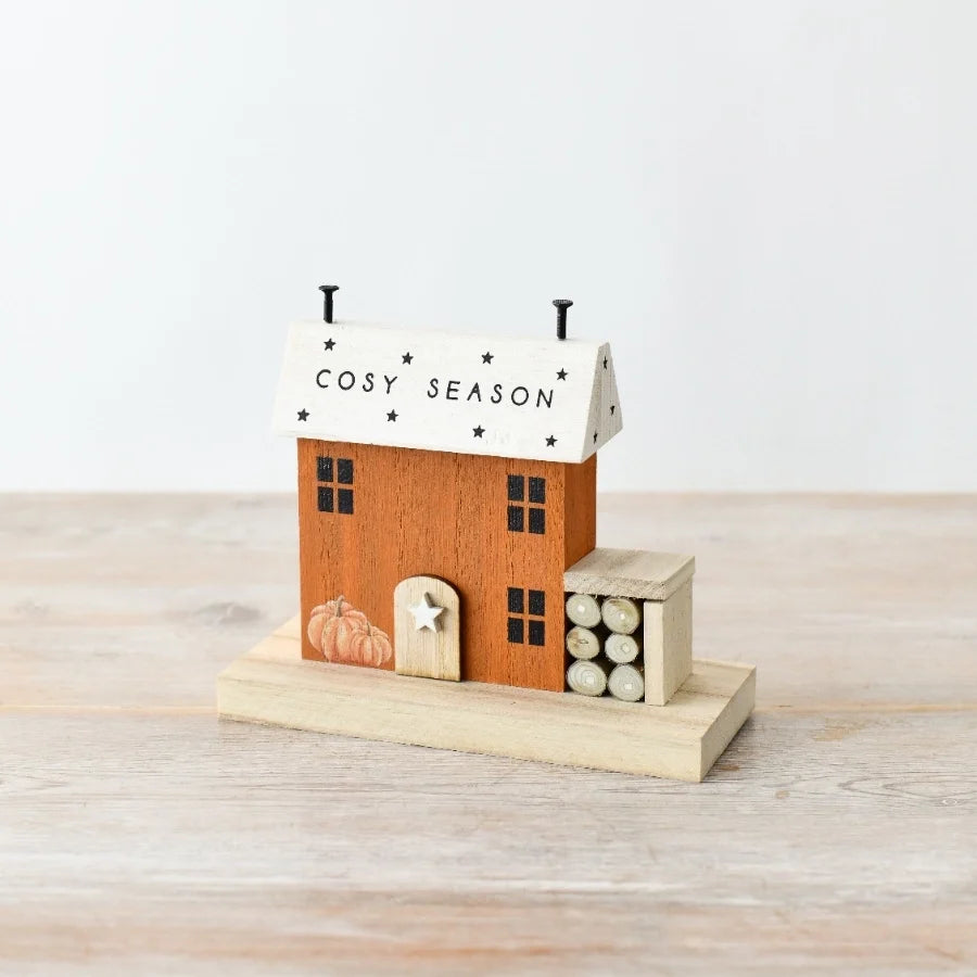 Blush & Bale Cosy Season House  - 12 x 14 x 6cm