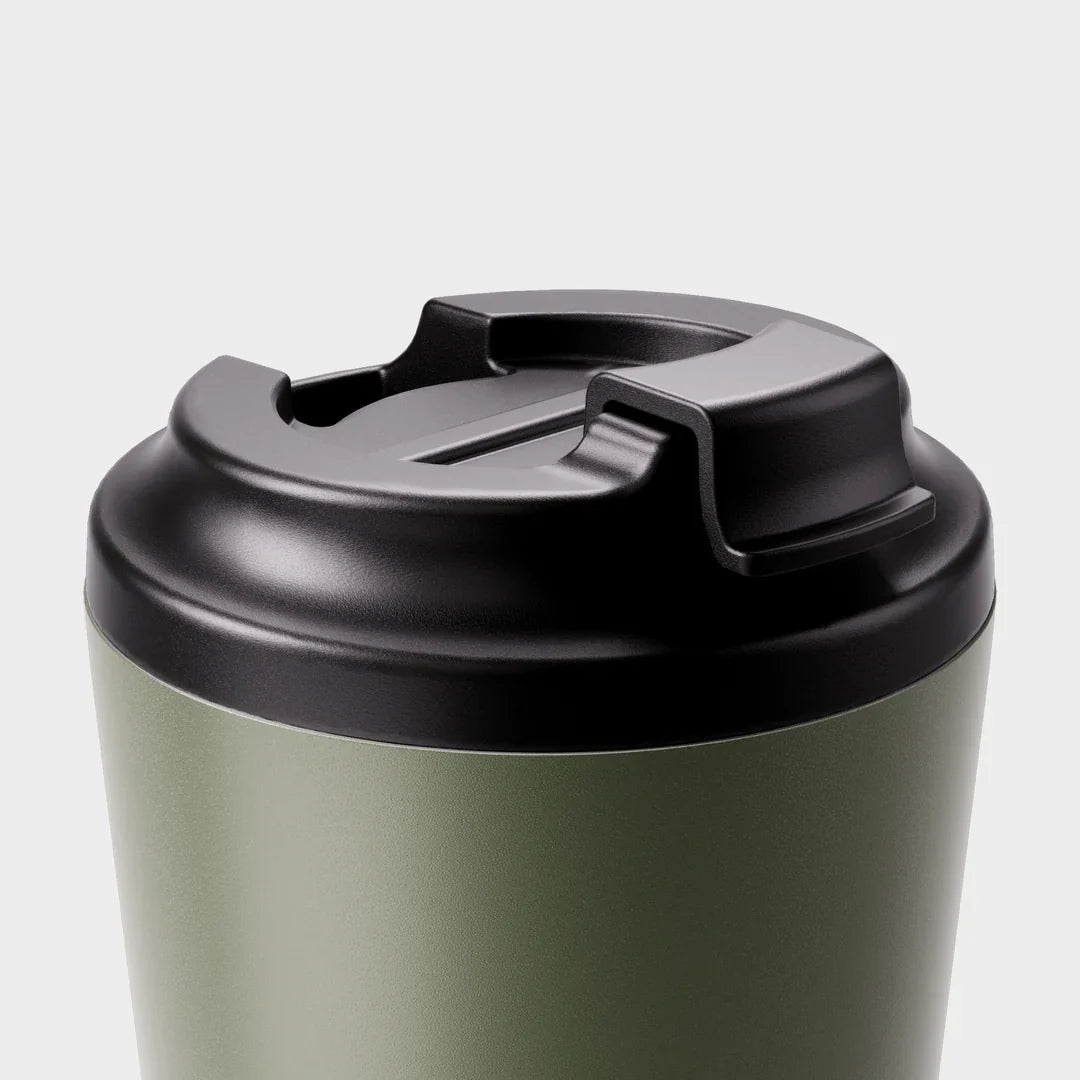Fressko Khaki Reusable Ceramic Cup