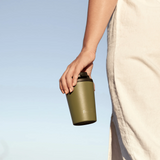 Fressko Khaki Reusable Travel Mug Stainless Steel