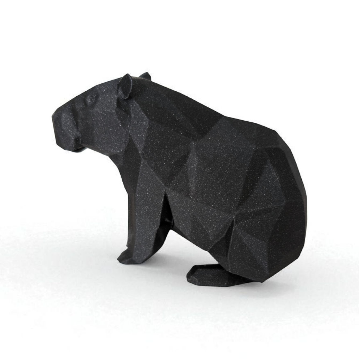 Filamora Studios Geometric Capybara Statue