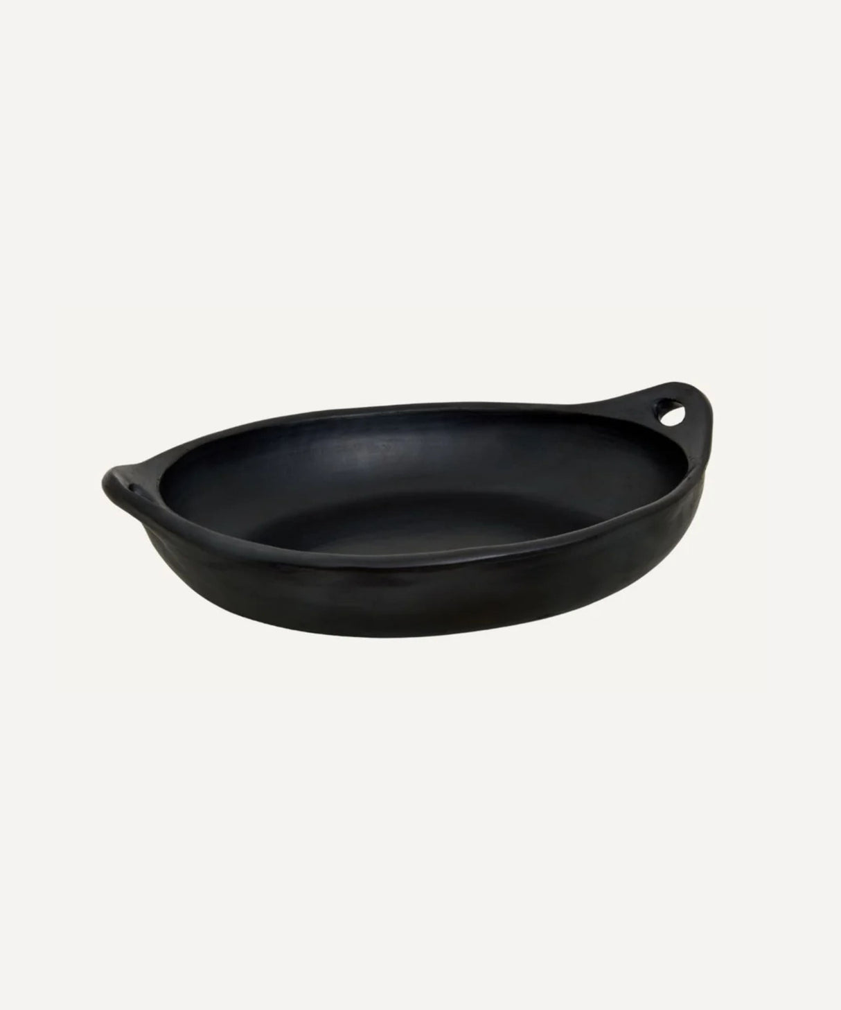 CasaLatina Chamba Black Clay Roasting Dish