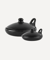 CasaLatina Chamba Black Clay Sauté Pan