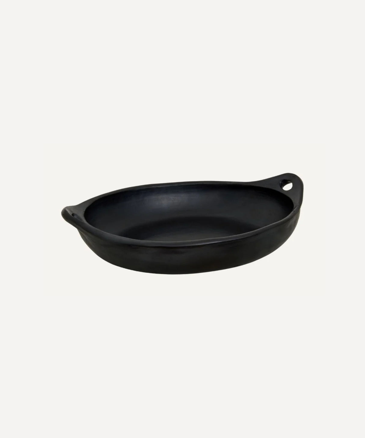 CasaLatina Chamba Black Clay Roasting Dish