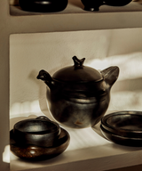 CasaLatina Black Clay Hen Cocotte