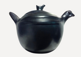 CasaLatina Black Clay Hen Cocotte