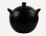 CasaLatina Chamba Black Clay Cocotte