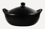 CasaLatina Chamba Black Clay Oval Cocotte