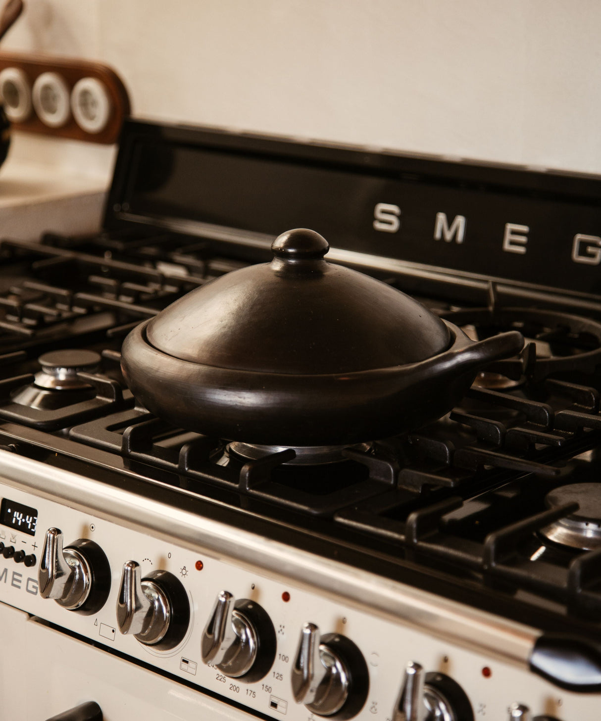 CasaLatina Chamba Black Clay Sauté Pan