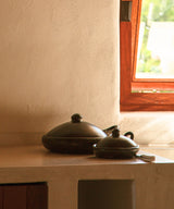 CasaLatina Chamba Black Clay Sauté Pan