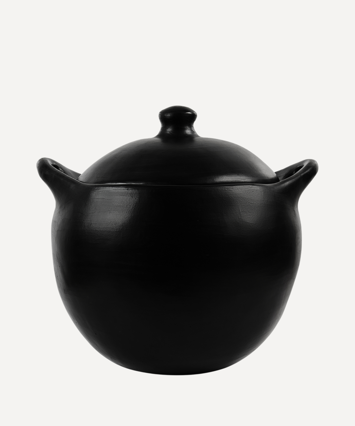 CasaLatina Chamba Black Clay Cocotte