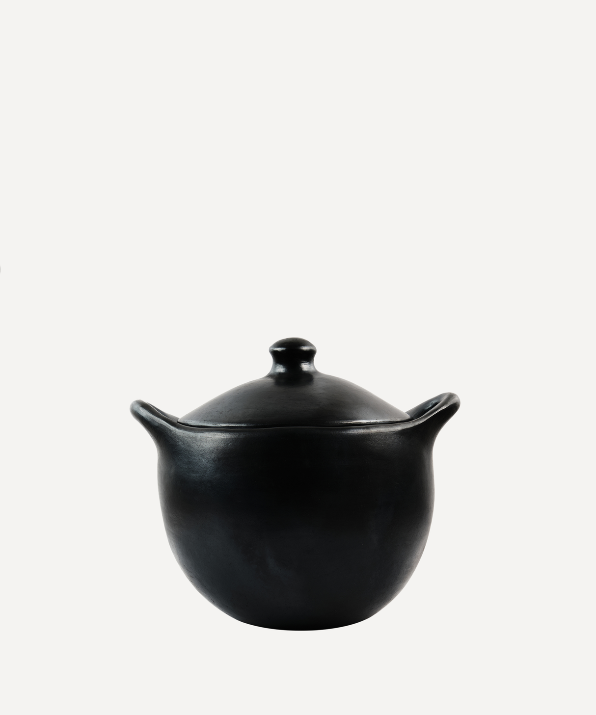CasaLatina Chamba Black Clay Cocotte