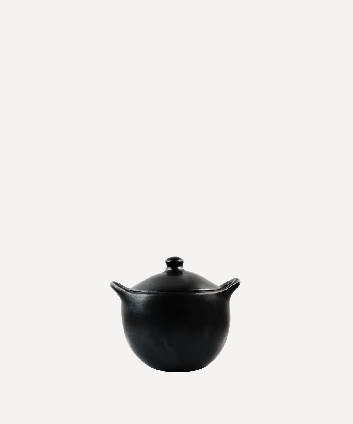 CasaLatina Chamba Black Clay Cocotte