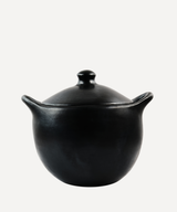 CasaLatina Chamba Black Clay Cocotte