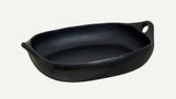 CasaLatina Chamba Black Clay Gratin Dish