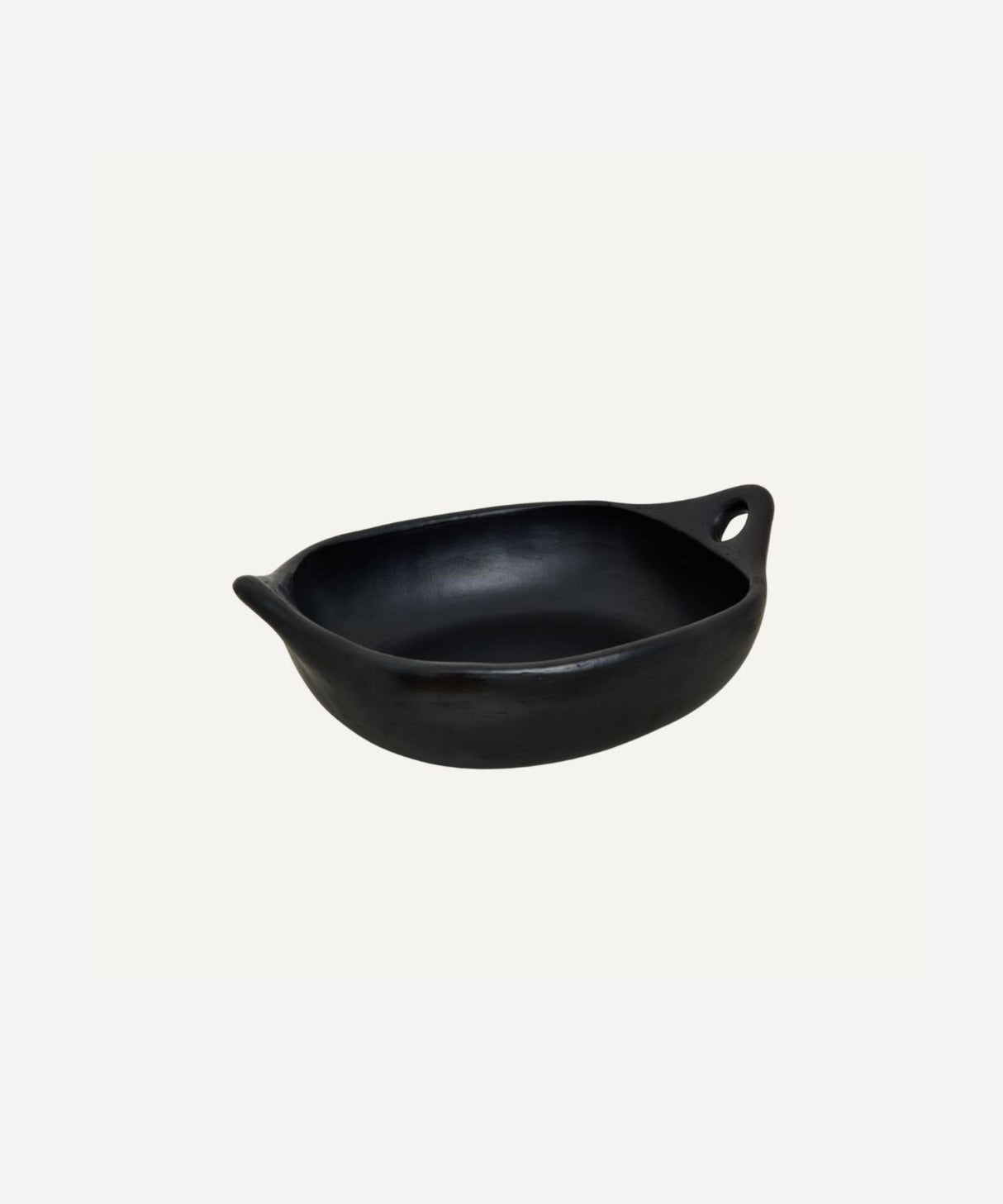 CasaLatina Chamba Black Clay Gratin Dish