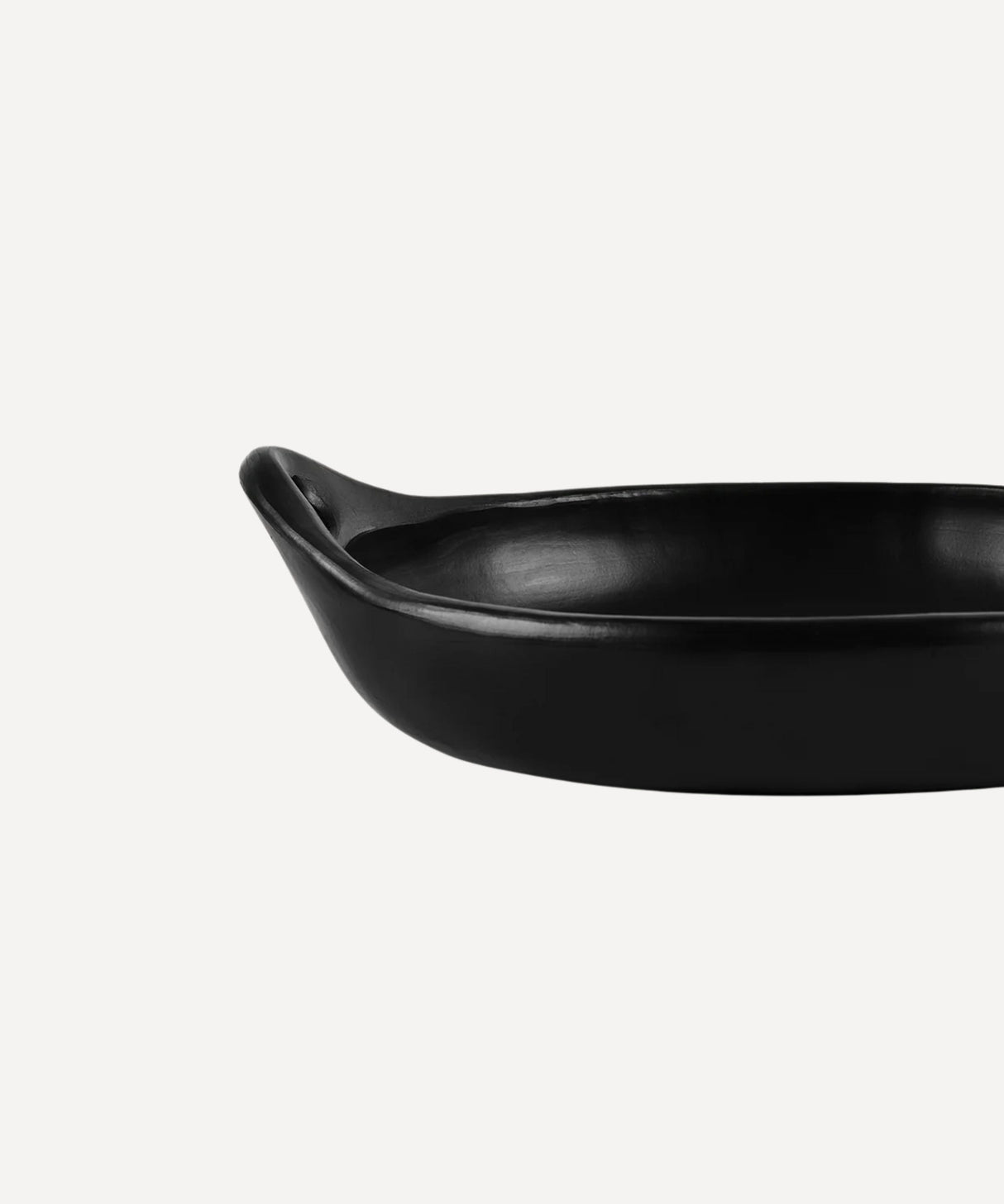 CasaLatina Chamba Black Clay Roasting Dish