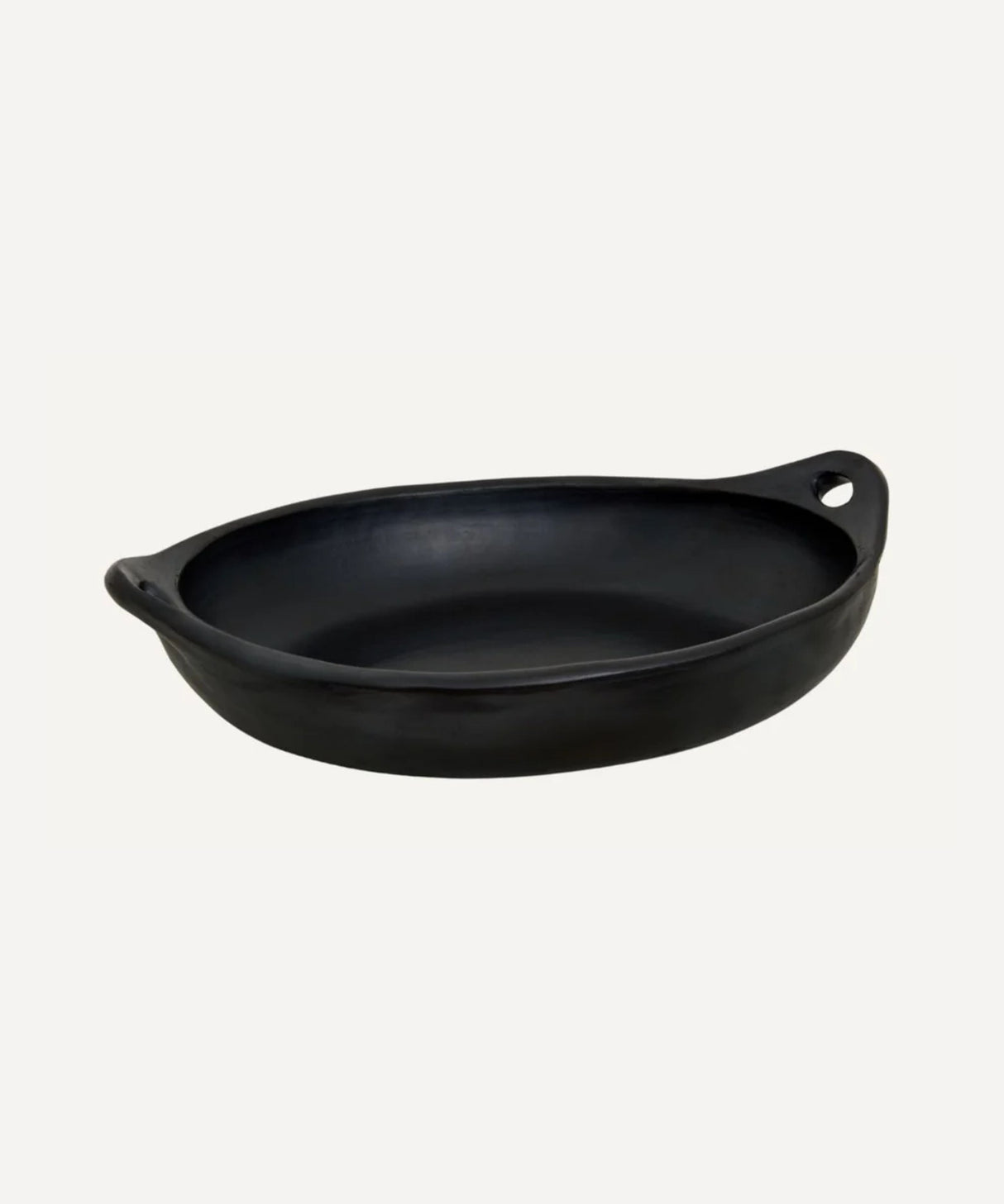 CasaLatina Chamba Black Clay Roasting Dish - Set of 2