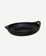 CasaLatina Chamba Black Clay Roasting Dish