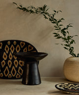 CasaLatina Chamba Black Clay Centrepiece Bowl