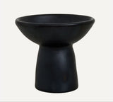 CasaLatina Chamba Black Clay Centrepiece Bowl