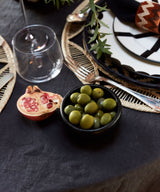 CasaLatina Chamba Black Clay Condiment Dishes - Set of 4