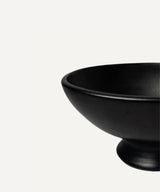 CasaLatina Chamba Black Clay Oval Fruit Bowl