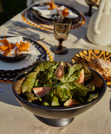 CasaLatina Chamba Black Clay Oval Fruit Bowl