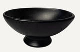 CasaLatina Chamba Black Clay Oval Fruit Bowl