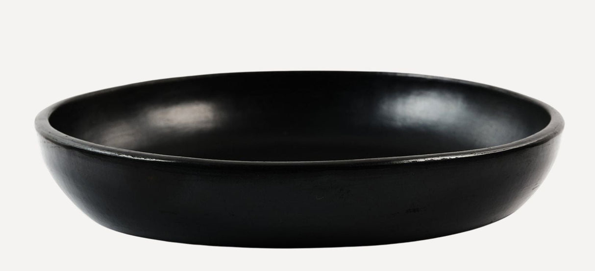 CasaLatina Chamba Black Clay Side Plate - Set of 2