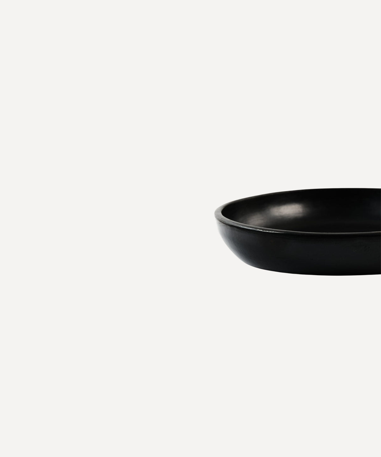 CasaLatina Chamba Black Clay Side Plate - Set of 2