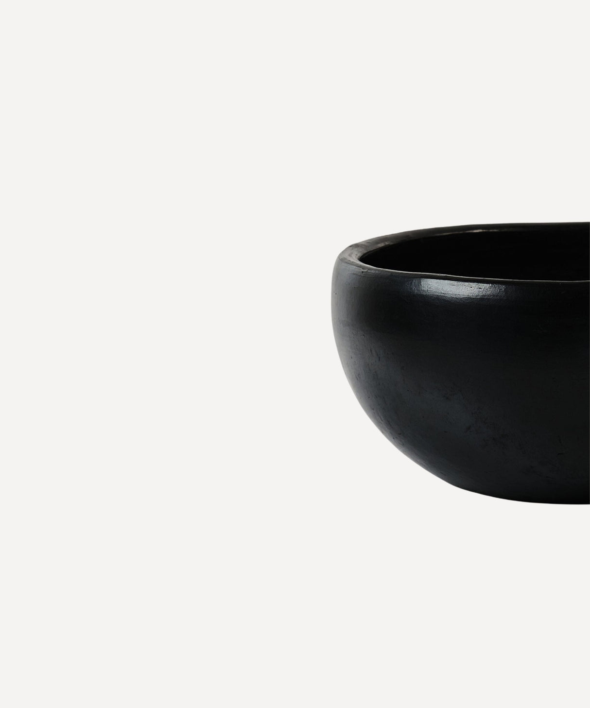 CasaLatina Chamba Black Clay Soup Bowl Set of 2