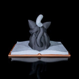 Filamora Studios Cattus Librum Cat Book Holder Sculpture