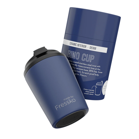 Fressko Denim Reusable Ceramic Cup