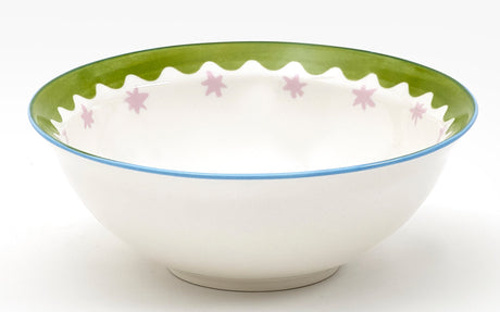 Eleanor Bowmer Pink Star Cereal Bowl