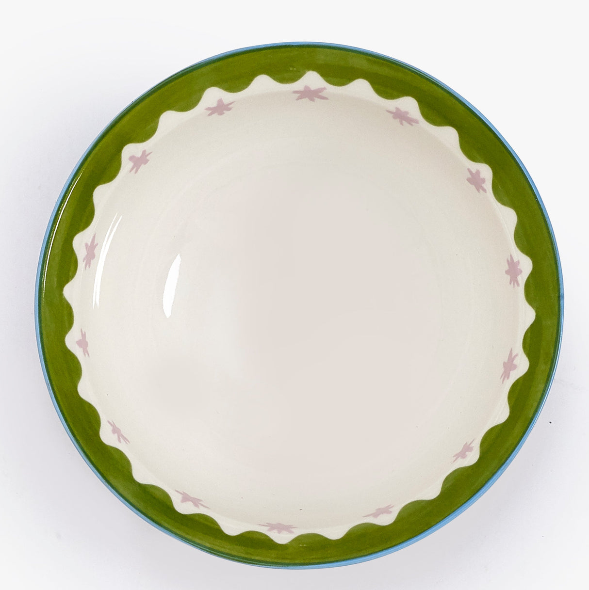 Eleanor Bowmer Pink Star Cereal Bowl