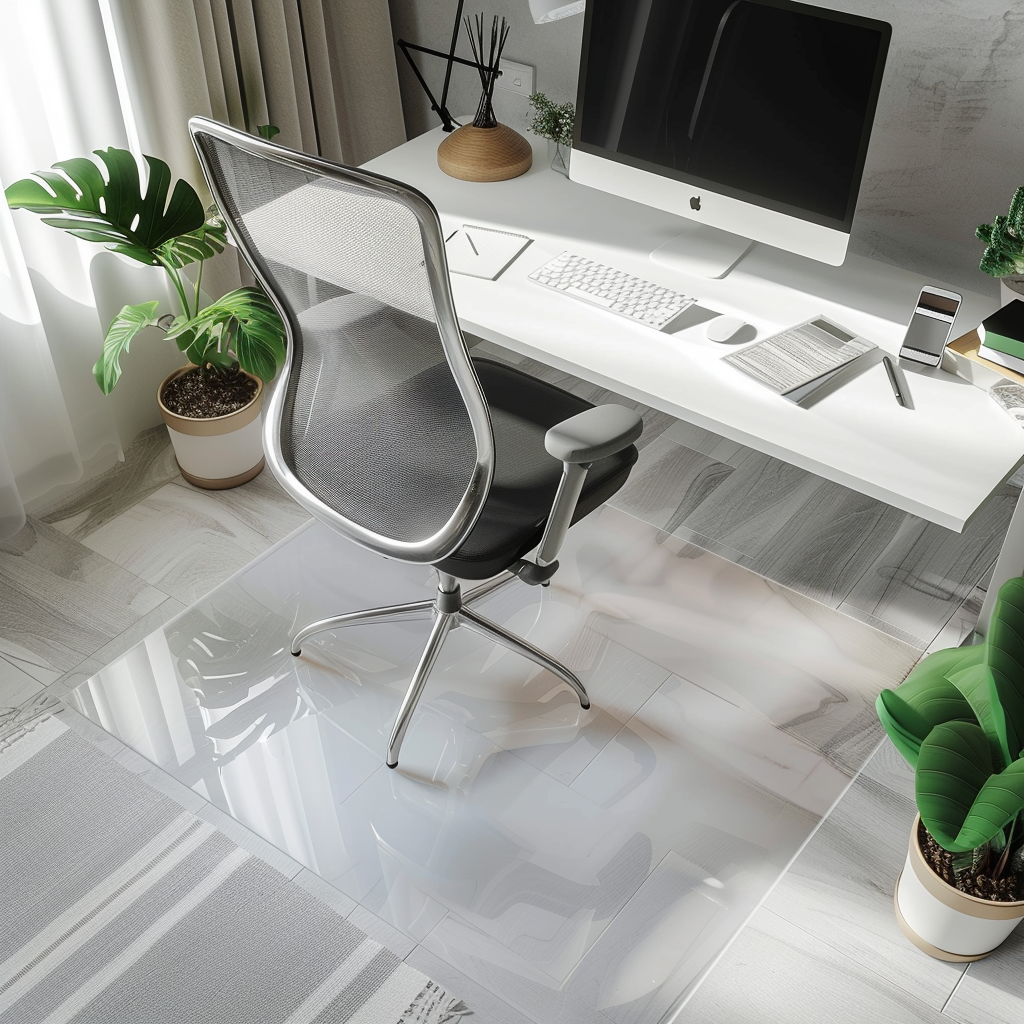 Nicoman Chair Mat for Hard Floors - Transparent