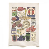 Quite Nice London Charcuterie Tea Towel - 50cm x 75cm