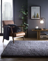 Chicago Grey Shaggy Rug by The Rugs