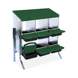 Nicoman Metal Chicken Nest Box – Sturdy, Hygienic & Organised