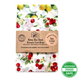 Honey Bee Good Italian Kitchen Beeswax Wraps Set of 2 | Italian Kitchen