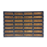 Nicoman Rubber and Coir Scraper Door Mat - 75cm X 45cm