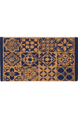 Coir Tile Blue Mat  40x70cm | 140