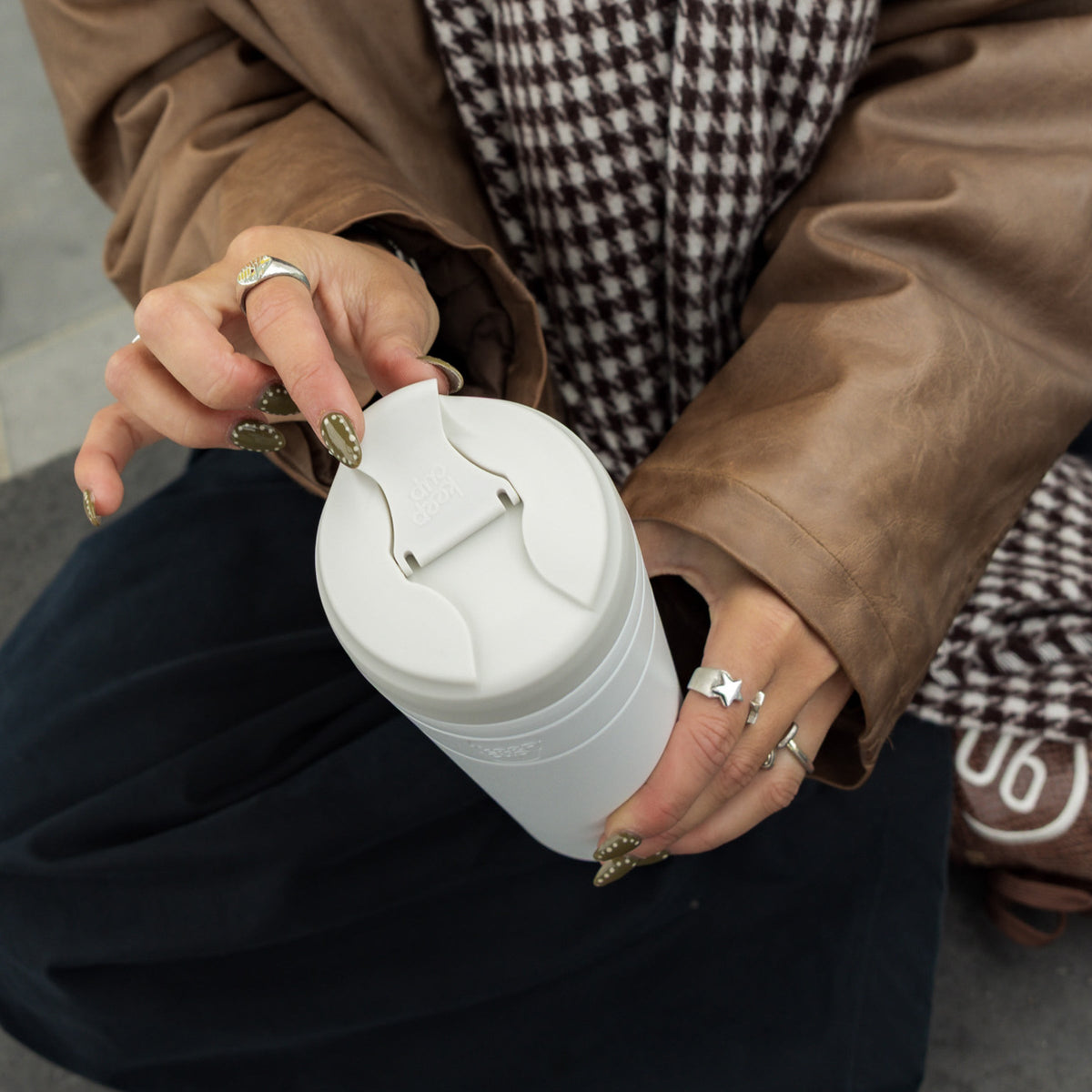 KeepCup Commuter XL 20oz - Bone White