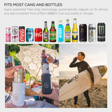 Sup drinkware Capsule Bottle & Can Cooler Turquoise