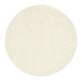Machine Washable Ghost Ivory Shaggy Rug by The Rugs